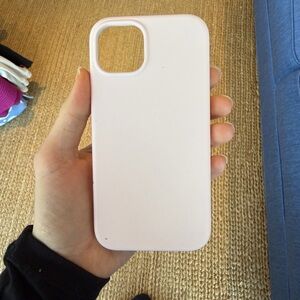 Light pink iPhone 13 case